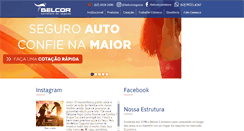 Desktop Screenshot of belcorseguros.com.br
